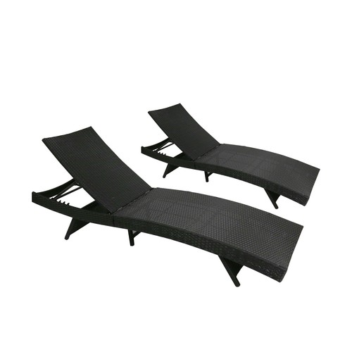 Kinbor 2xrelc001bu 2 Pc Foldable Pe Rattan Patio Chaise Lounge Chair Bench Pool Recliner Blue Sun - Kinbor Outdoor Adjustable Chaise Lounge Chair Kinbor 2xrelc001bu 2 Pc Foldable Pe Rattan Patio Chaise Lounge Chair Bench Pool Recliner Blue Sun - Kinbor Outdoor Adjustable Chaise Lounge Chair