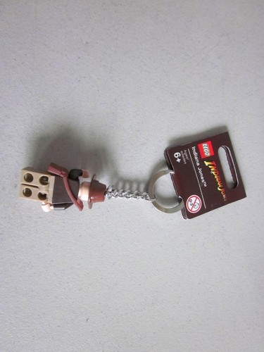 Lego Indiana Jones Key Chain 852145 Lego Store Exclusive 2009 New