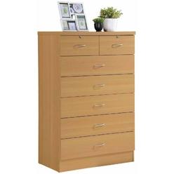 Dresser With Locking Drawer