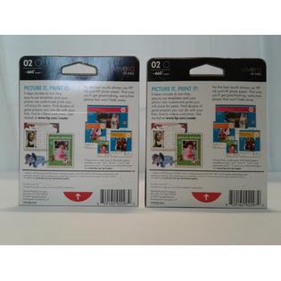 Doesnotapply New Set Of 2 Genuine Hp Photosmart 02 Black Printer Ink Cartridge Exp 11 Nib