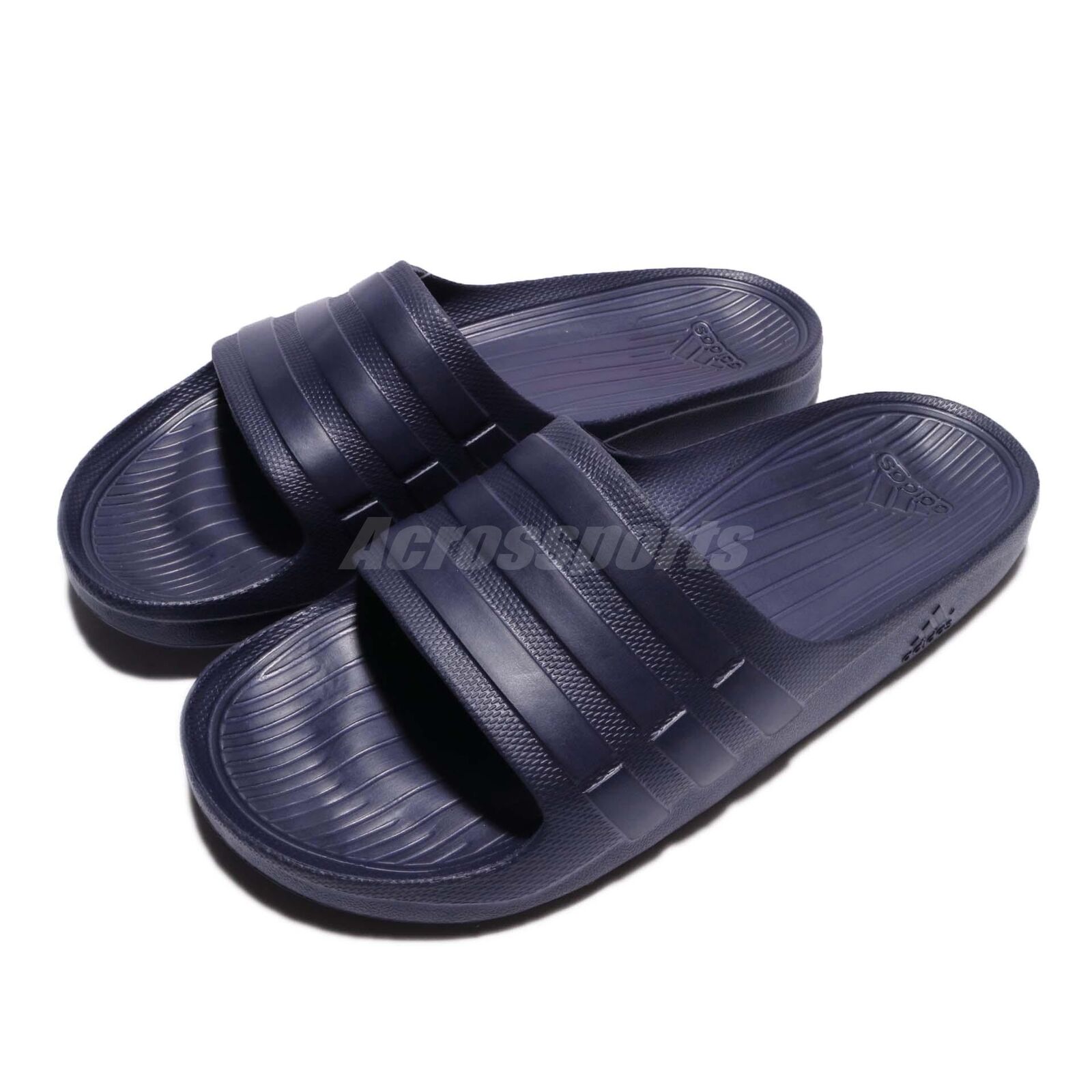 censorship Pith fresh Adidas adidas Duramo Slide Blue Navy Rubber Men Sports Sandal Slippers  BB0498