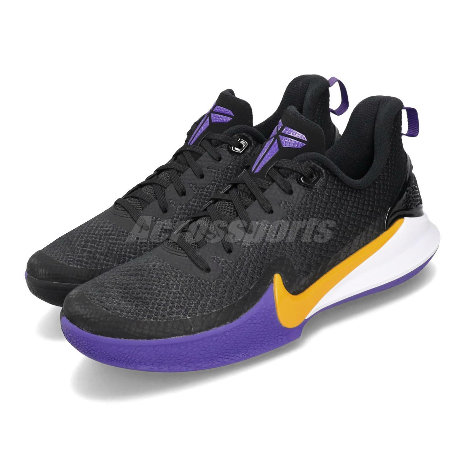 Nike Mamba Focus Kobe Bryant Lakers Black Purple Men Basketball
