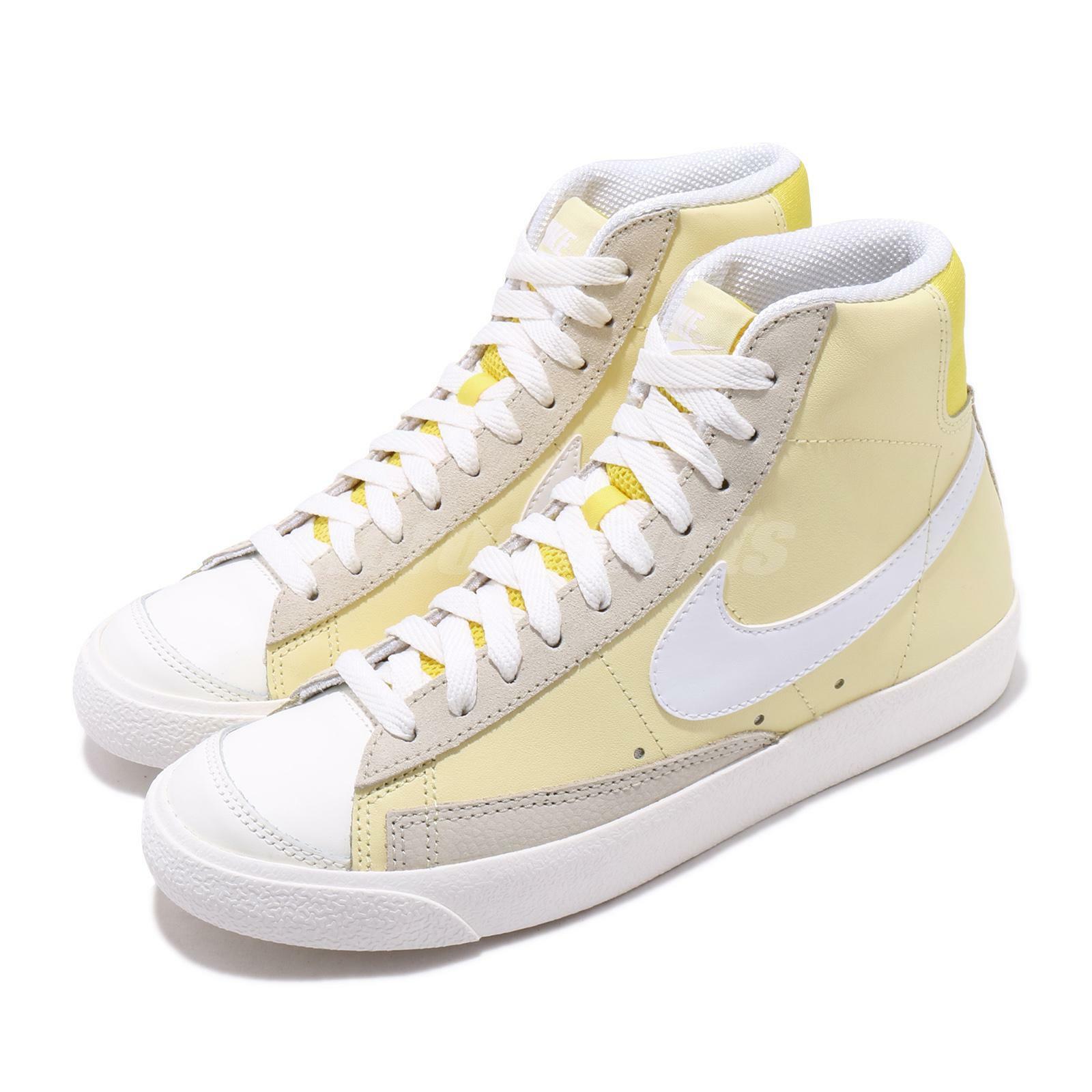 Nike Wmns Blazer Mid 77 Bicycle Yellow White Women Lifestyle Shoes Cz0363 700 Y