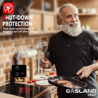 Gasland Chef 12 Built In Electric Cooktop Gasland Chef Ch30bf 240v Ceramic Cooktop Drop In 2 Burner Coil Electric Radiant Cooktop