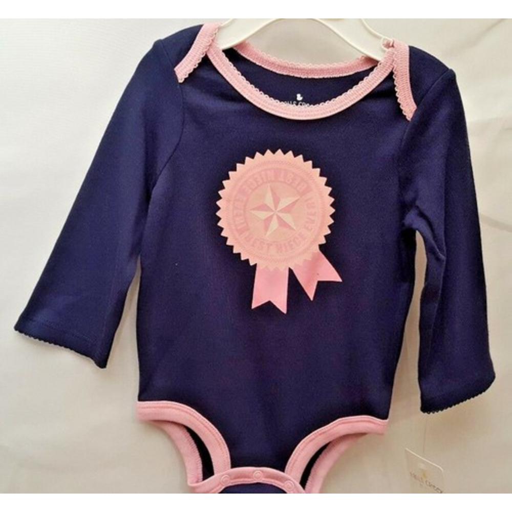 Falls Creek Childrens Romper Girls Best Niece Ever Blue Pink Aunt Uncle 0 9 One Piece