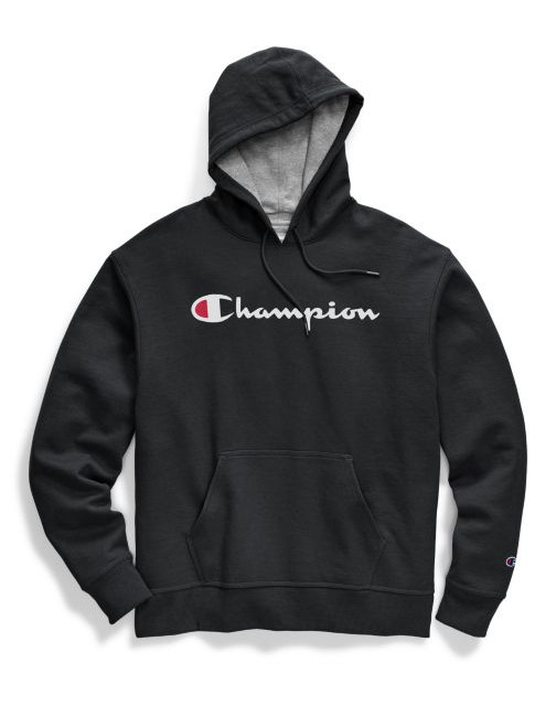 Champion Powerblend Men's Pullover Hoodies Script Logo GF89H Y06794