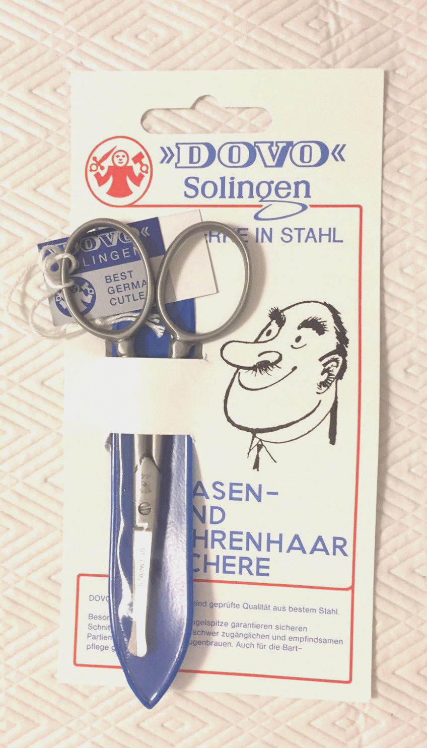 Dovo Solingen Dovo Large Loop Curved Nose Hair Stainless Scissors