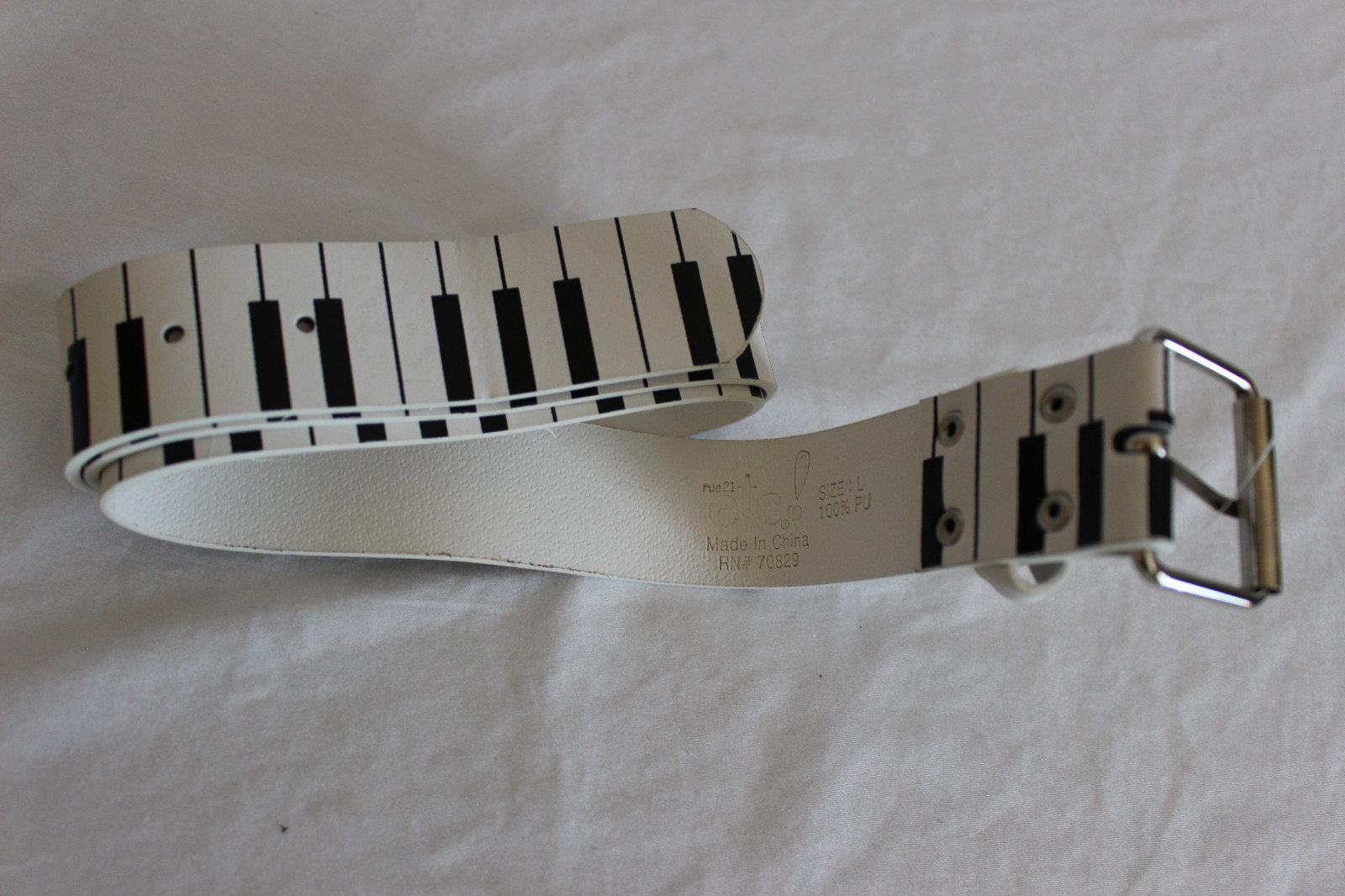 Rue 21 Rue 21 Girl S Fashion Youth Piano Key Print Cute Belt