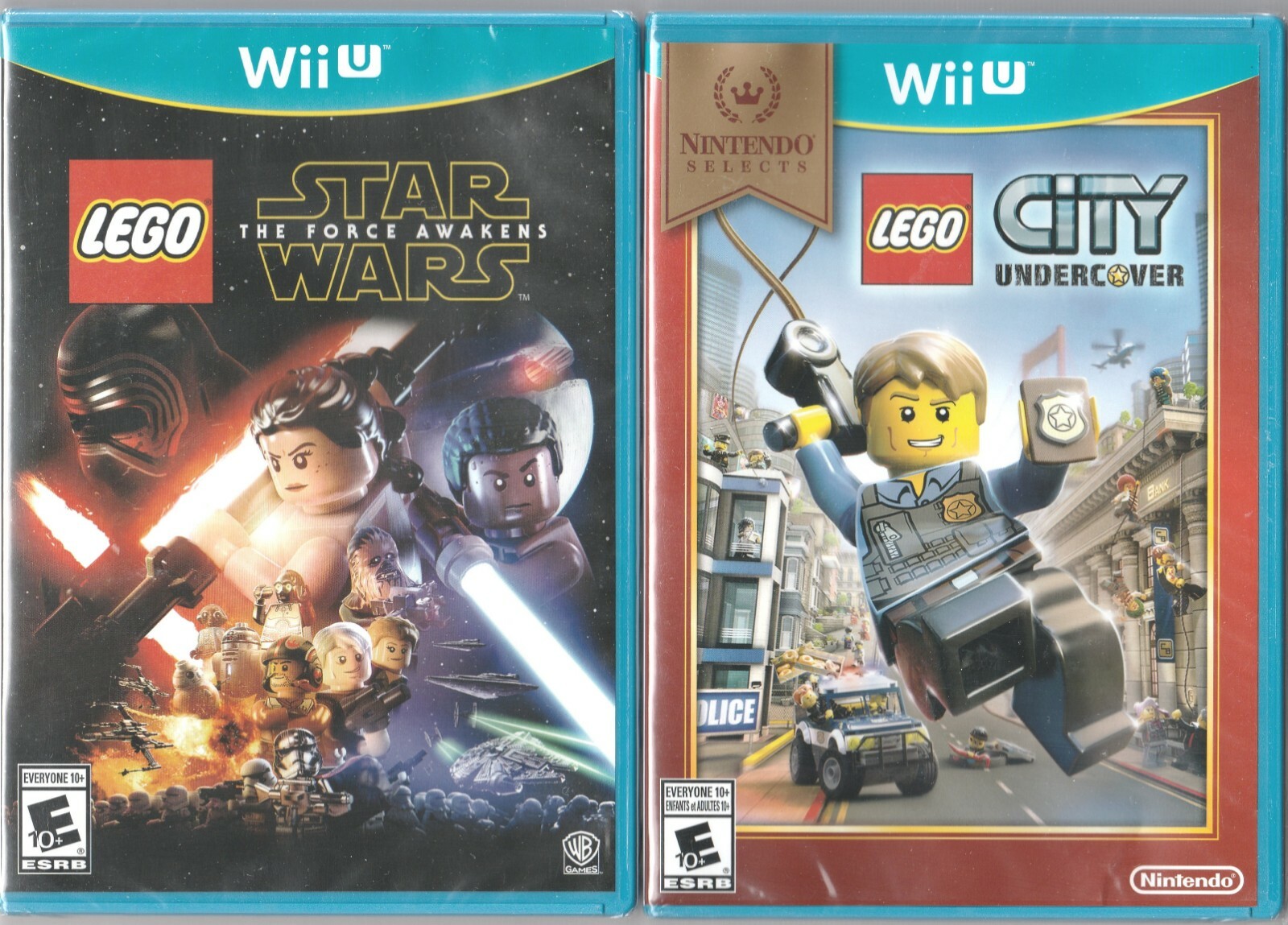 Interact Nintendo Wii U Nip Game Lot Lego City Undercover Star Wars Force Awakens Interact Nintendo Wii U Nip Game Lot Lego City Undercover Star Wars Force Awakens