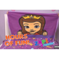 Asotv Zip It Friends Kids One Piece Zippered Set Princess Twin Asotv Zip It Friends Kids One Piece Zippered Set Princess Twin