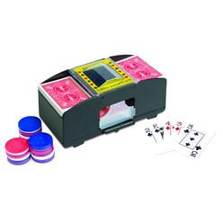 Jobar Easy Automatic 2 Deck Playing Card Shuffler Machine