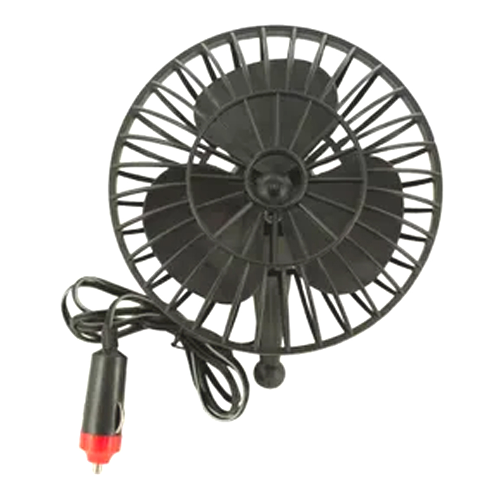 StarSun Depot 12 Volt Auto Fan with Suction Cup
