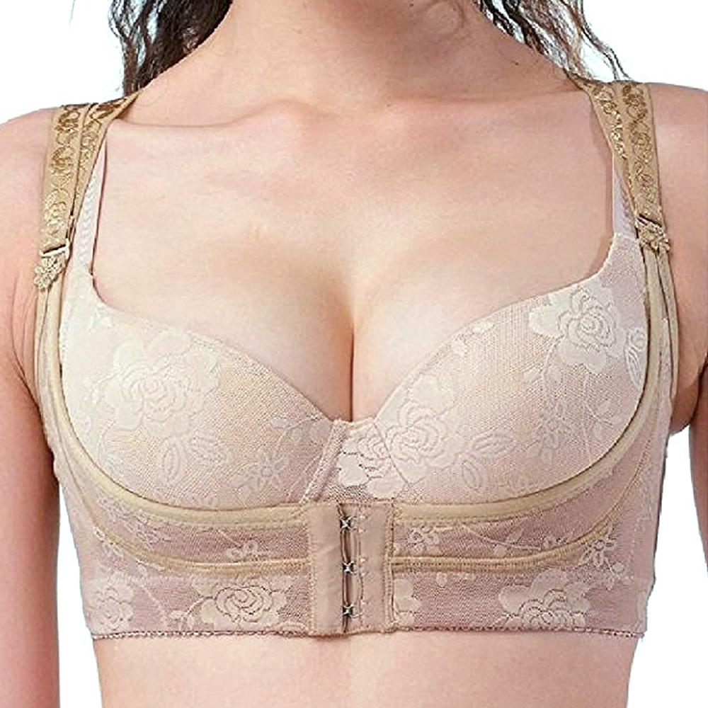 As Seen On TV Chic Shaper Perfect Posture Bra Top-Nude Extra L(Size 44-46)
