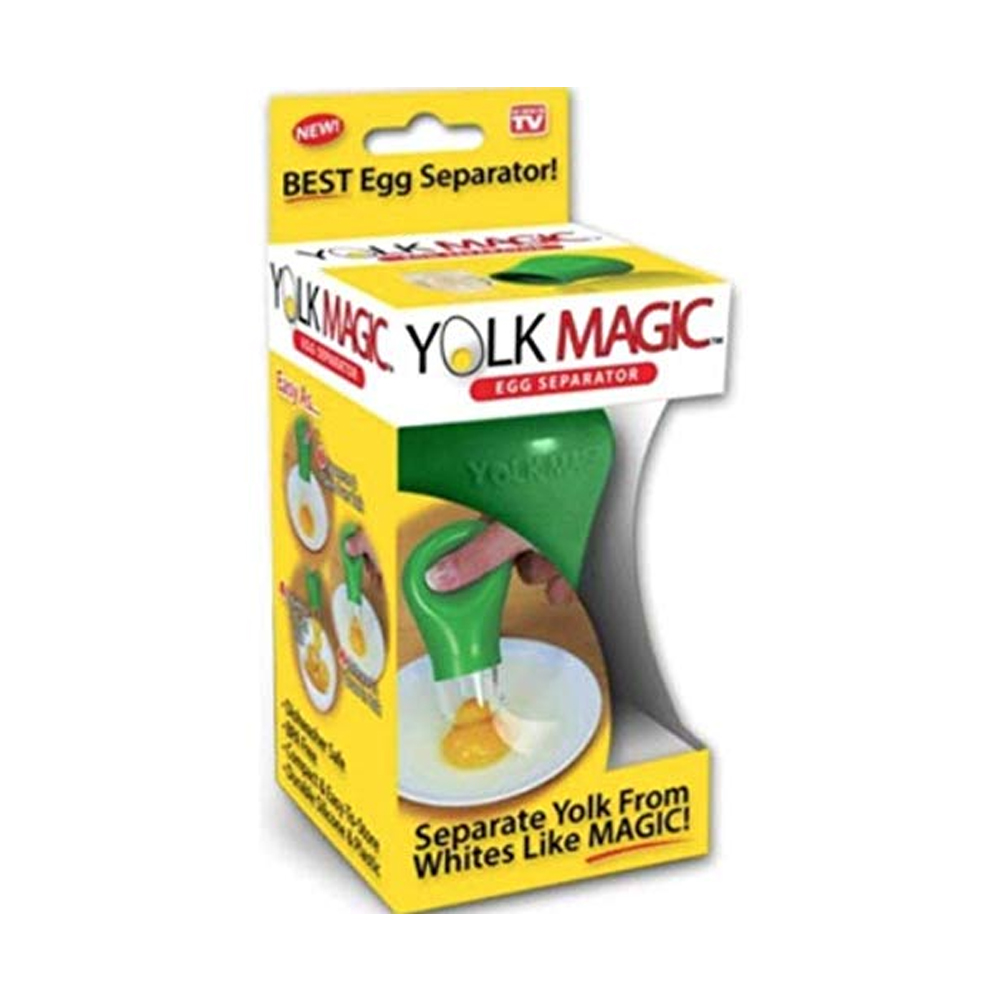 Yolk Magic Egg Separator- As Seen on TV Kitchen Baking Filter Yolk White Separator