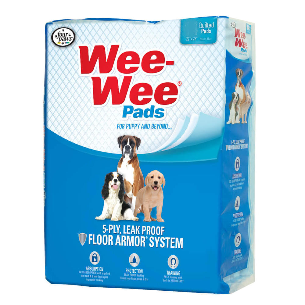 Wee Wee Pads Four Paws Wee Wee Pads for Standard and Little Dogs, 36 Count