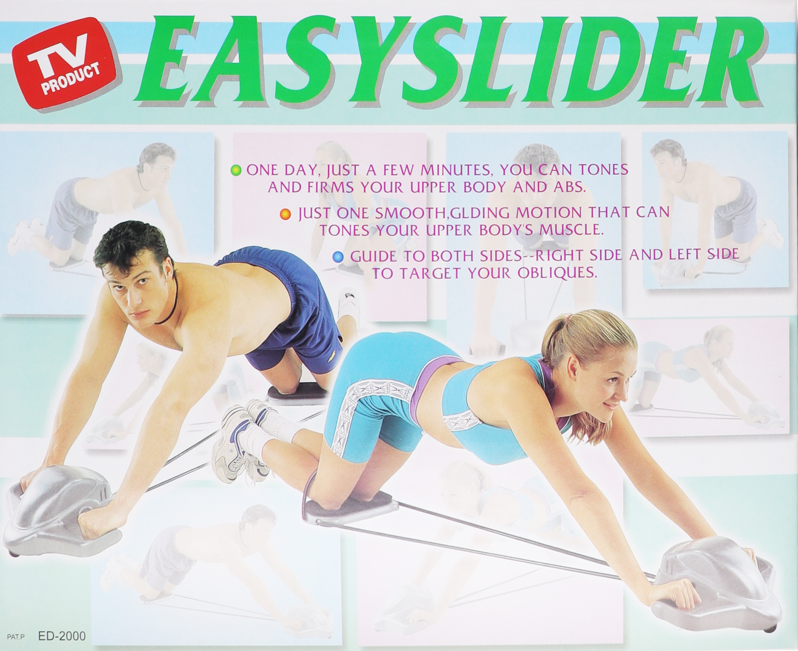 Easy Slider- AB Deluxe Roller- Compete Upper Body Workout Kit