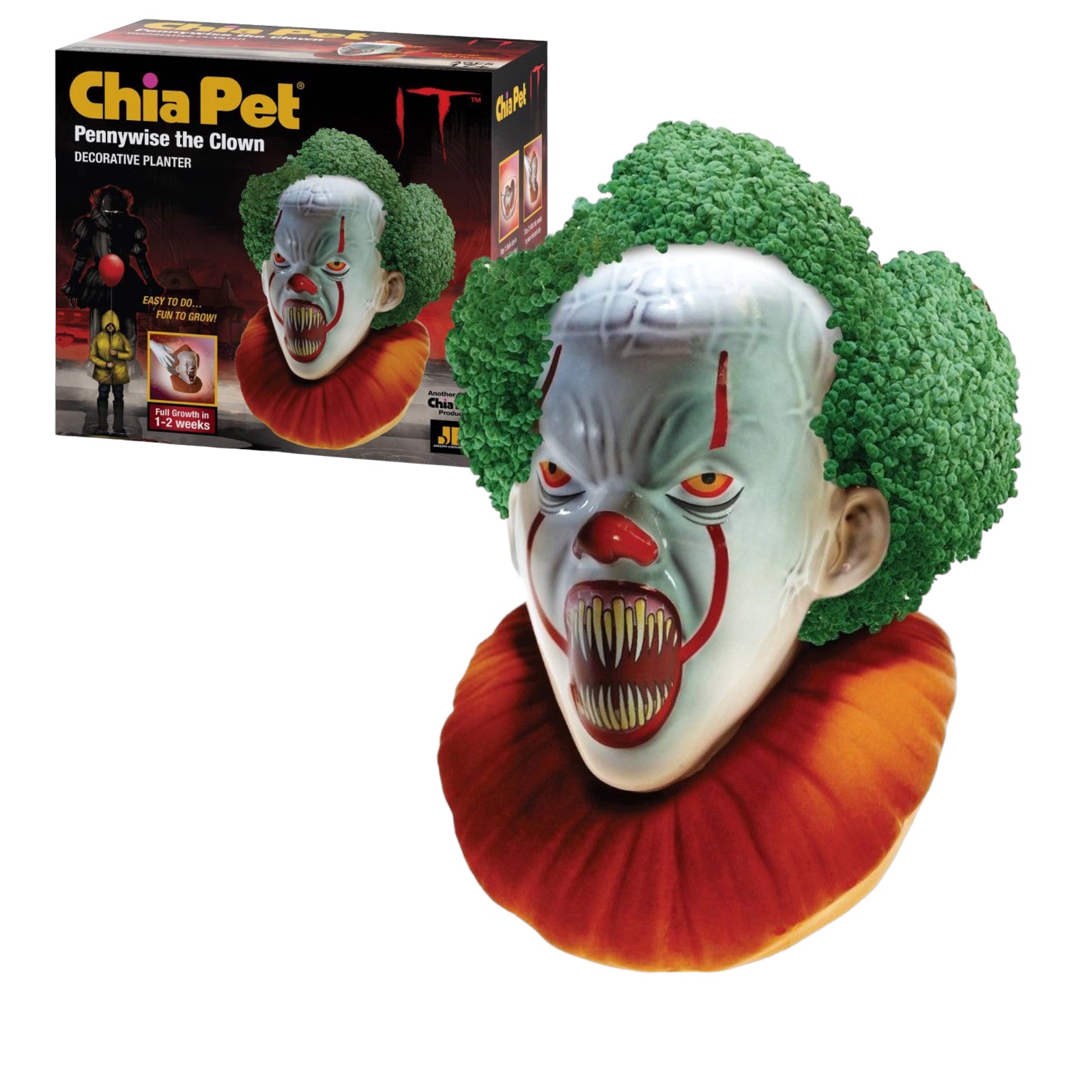 Chia Pet Planter - It- Pennywise the Clown - Scream