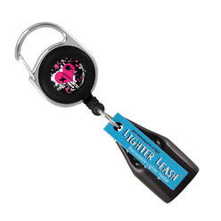 Lighter leash Premium Lighter Leash Retractable Lighter Holder - Grunge Series - Assorted Design(1)