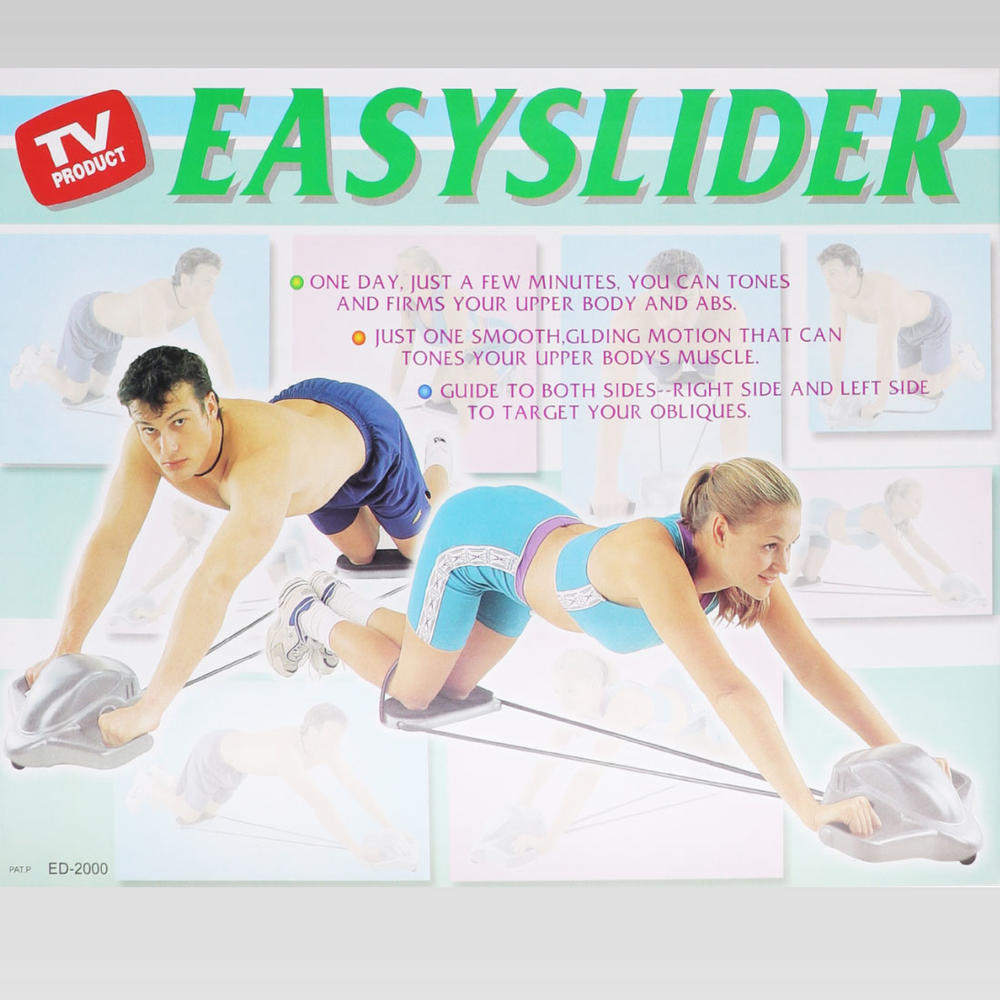 Easy Slider- AB Deluxe Roller- Compete Upper Body Workout Kit