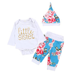 Zara Bees Toddler Baby Girls Legging, Top & Hat Three Piece Set