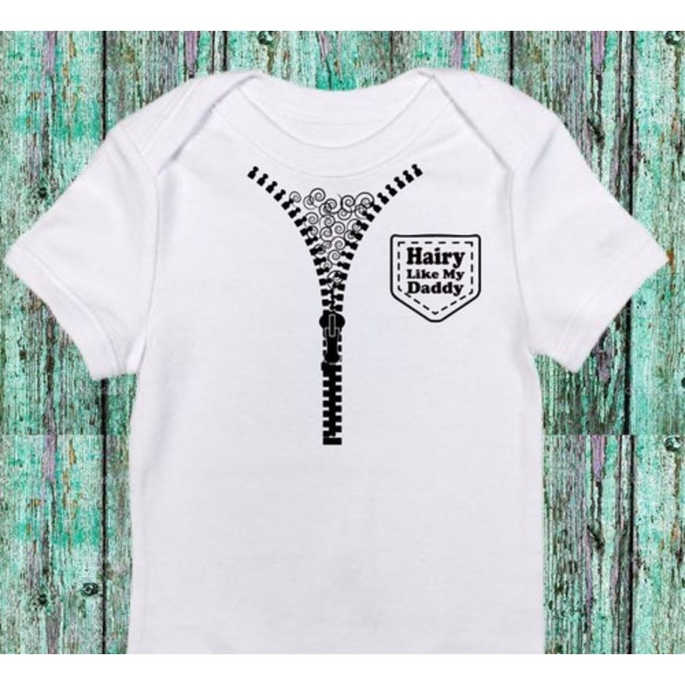 Baby Boy Hairy Like My Dad Funny Onesies - Cute- Daddy's Boy Bodysuit Gerber Baby Boy Hairy Like My Dad Funny Onesies - Cute- Daddy's Boy Bodysuit Gerber