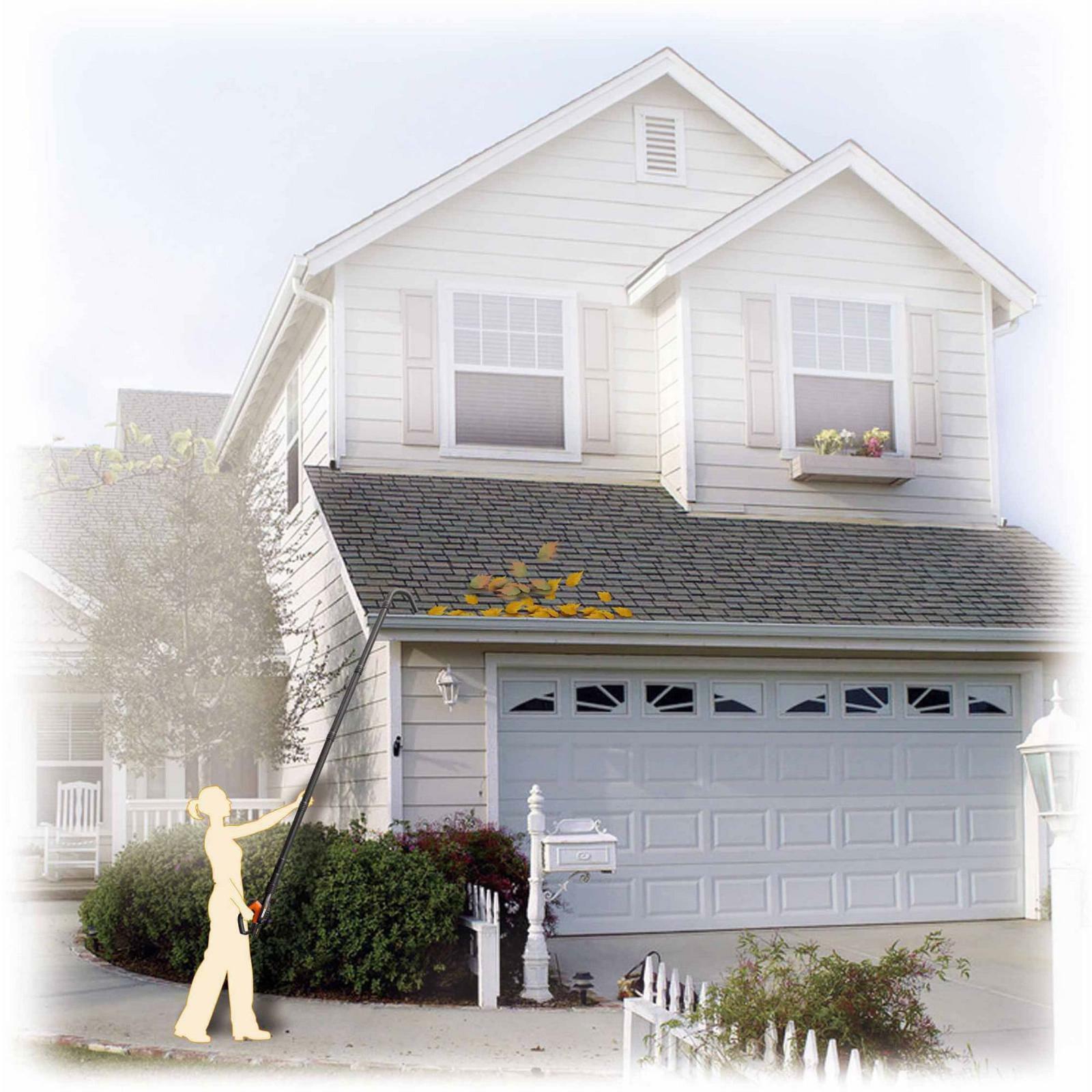 Worx Wa4092 Universal Gutter Cleaning Kit Leaf Blower Nozzle Extension Attachment Cleaner