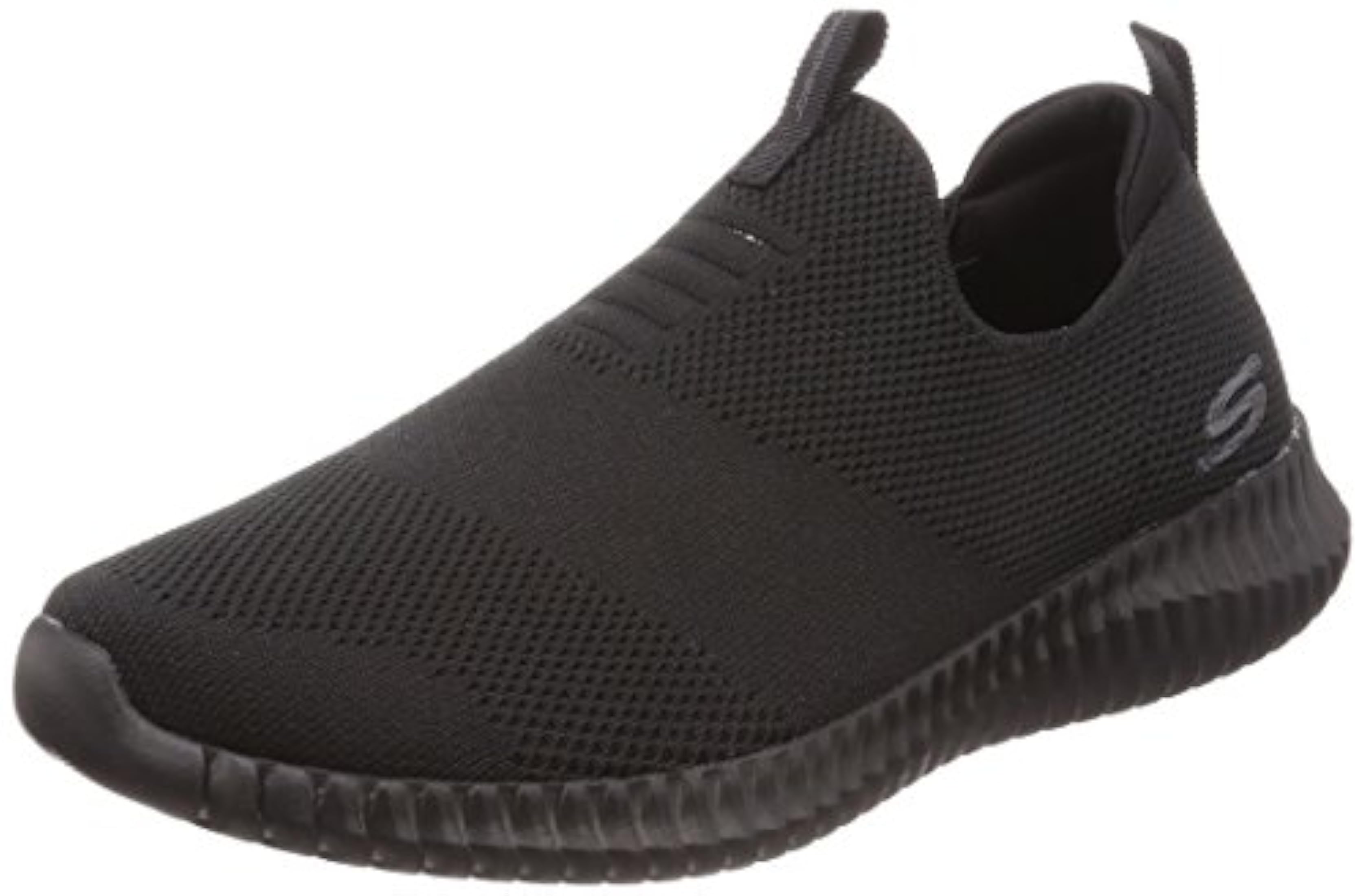 Skechers Men's Elite Flex Wasik Loafer, Black, 8.5 2E US