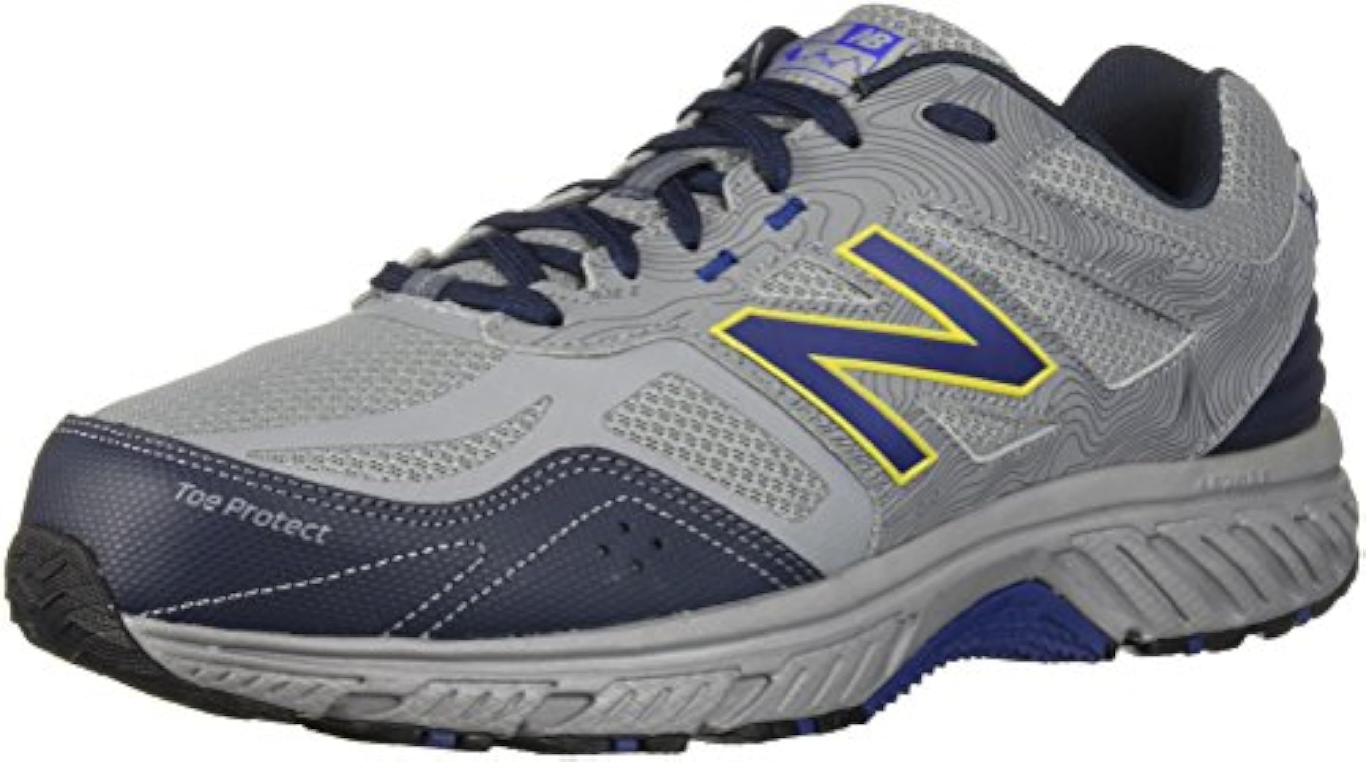 Skechers New Balance Men S 510v4 Cushioning Trail Running Shoe Steel 13 4e Us