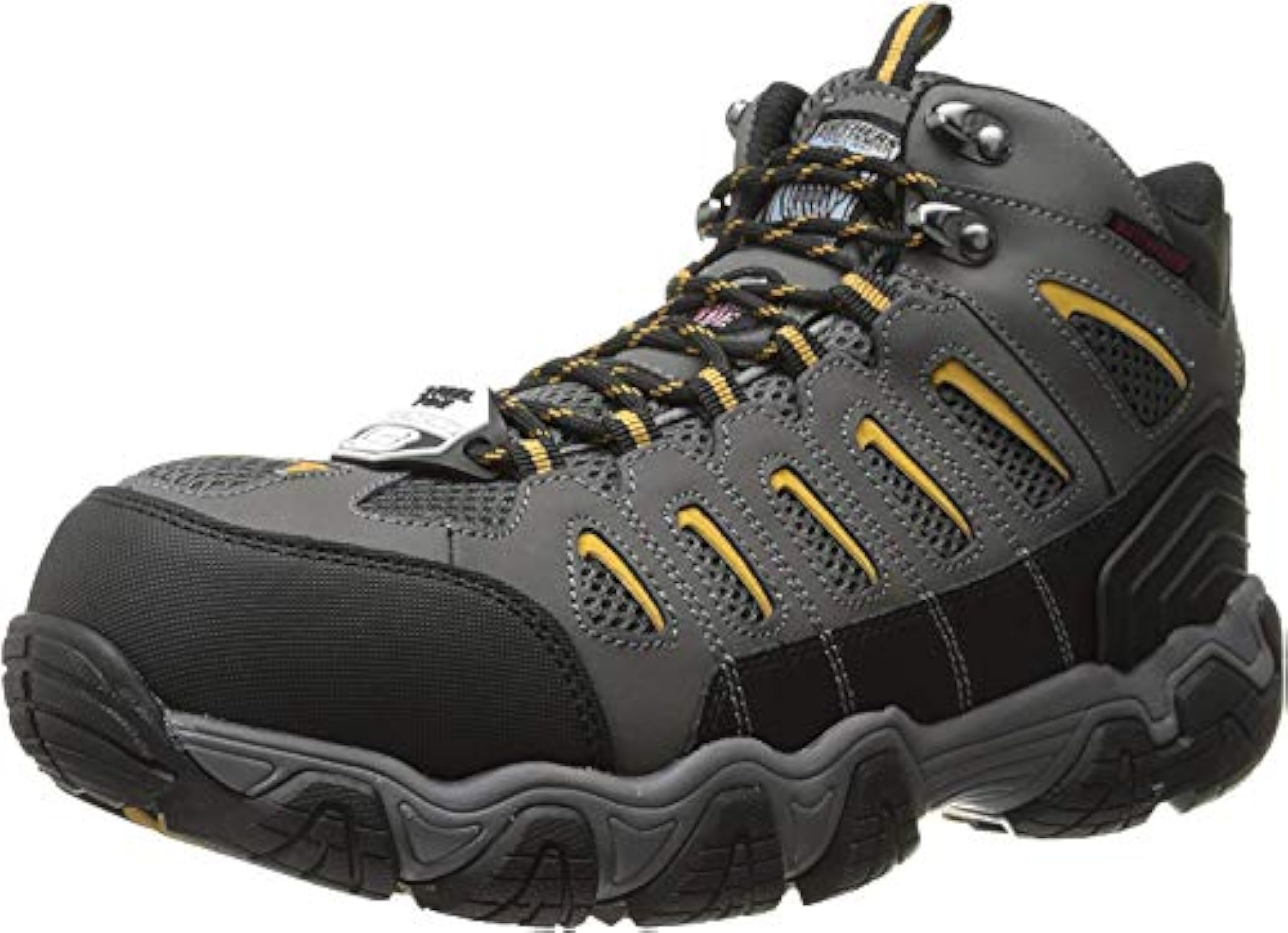 Skechers SKECHERS Work Men's Blais Bixford Dark Gray Action Nubuck/Mesh