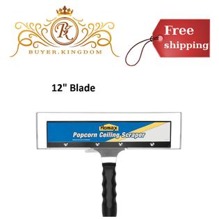 Tool Pros Ceiling Scraper 12 Inch With Bag Attachment For