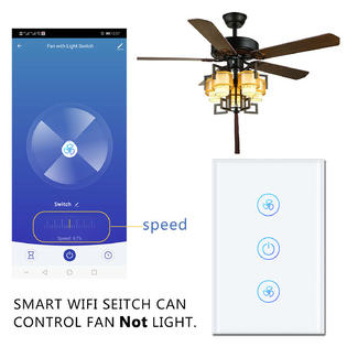 Donwell Smart Wifi Fan Switch In Wall Ceiling Fan Switch