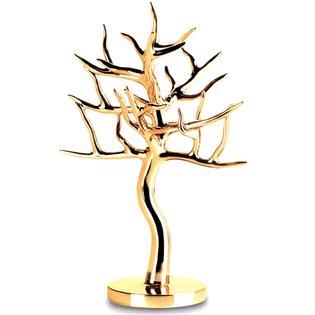 Generic 12 1 2 Tall Gold Sculpted Tree Jewelry Holder Rack Stand Nib