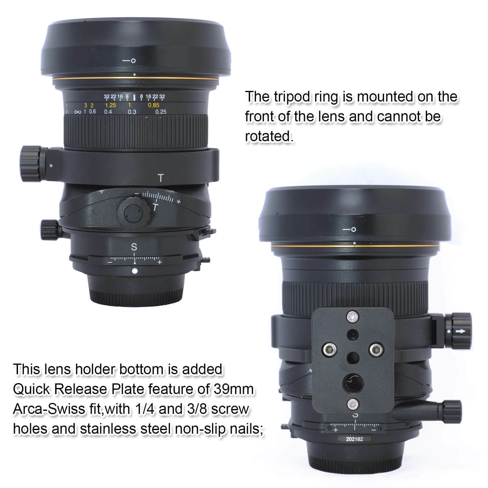 Ishoot Doesnotapply 74mm Aluminum Tripod Mount Ring For Nikon Pc Nikkor 19mm F 4e Ed Tilt Shift Lens Ishoot Doesnotapply 74mm Aluminum Tripod Mount Ring For Nikon Pc Nikkor 19mm F 4e Ed Tilt Shift Lens