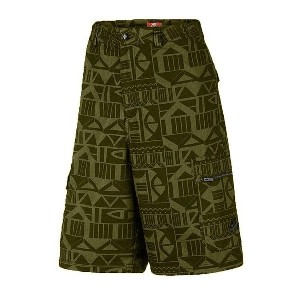 Nike 60 Nike 6th Man Basketball Bb Cargo Shorts Woven Olive Green