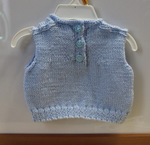 Handmade New Hand Knitted Baby Boy Clothes Cardigan Sweater 3 6 Months D75