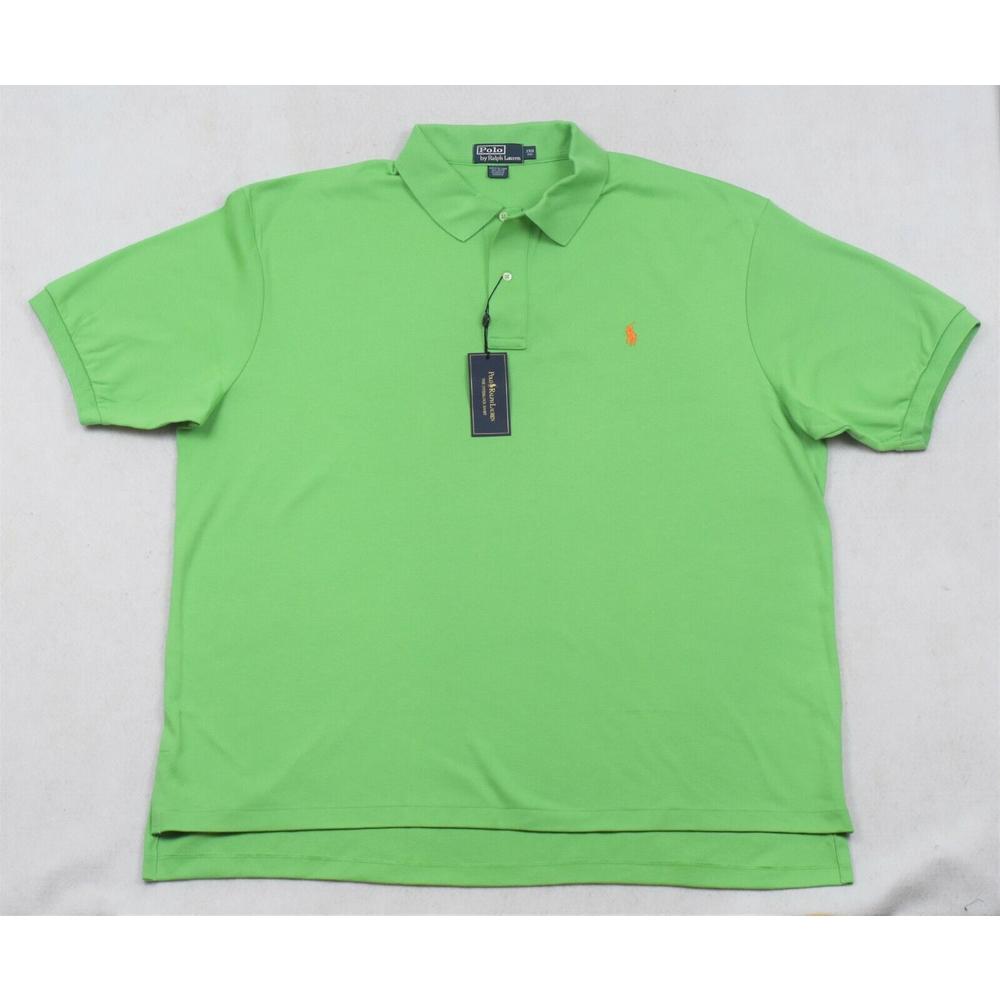 Polo Ralph Lauren Interlock Shirt Green Big Tall 2X 2XB NWT