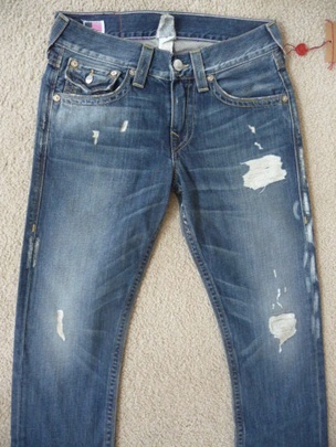 True Religion Nwt True Religion Mens Ricky Double Stitch Logo Jeans In Old Country