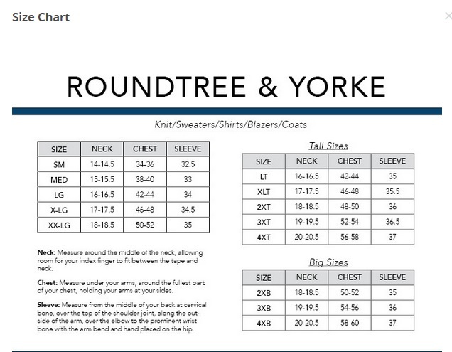 Roundtree & Yorke NWT Gold Label Roundtree York Black ...