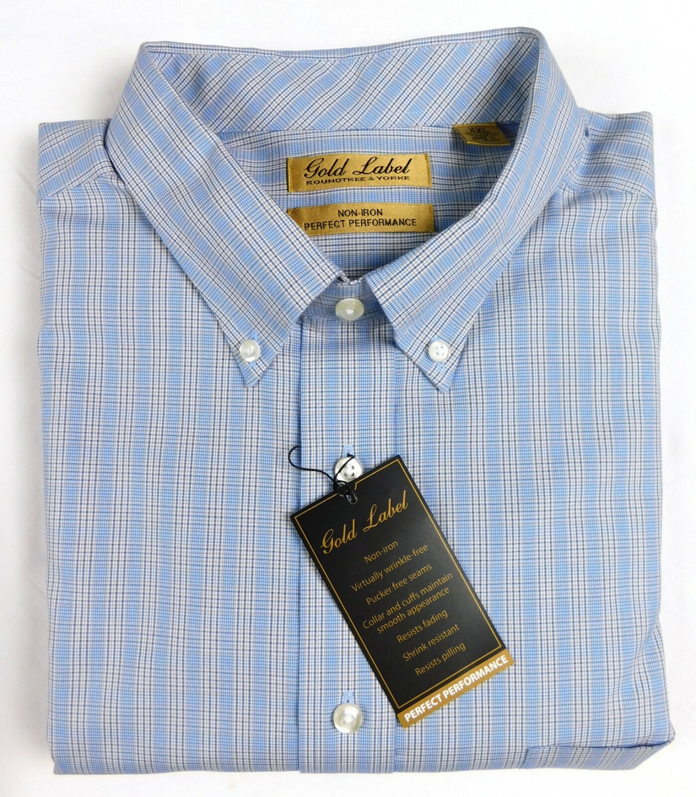 Roundtree & Yorke NWT Gold Label Roundtree York Long Sleeve ...