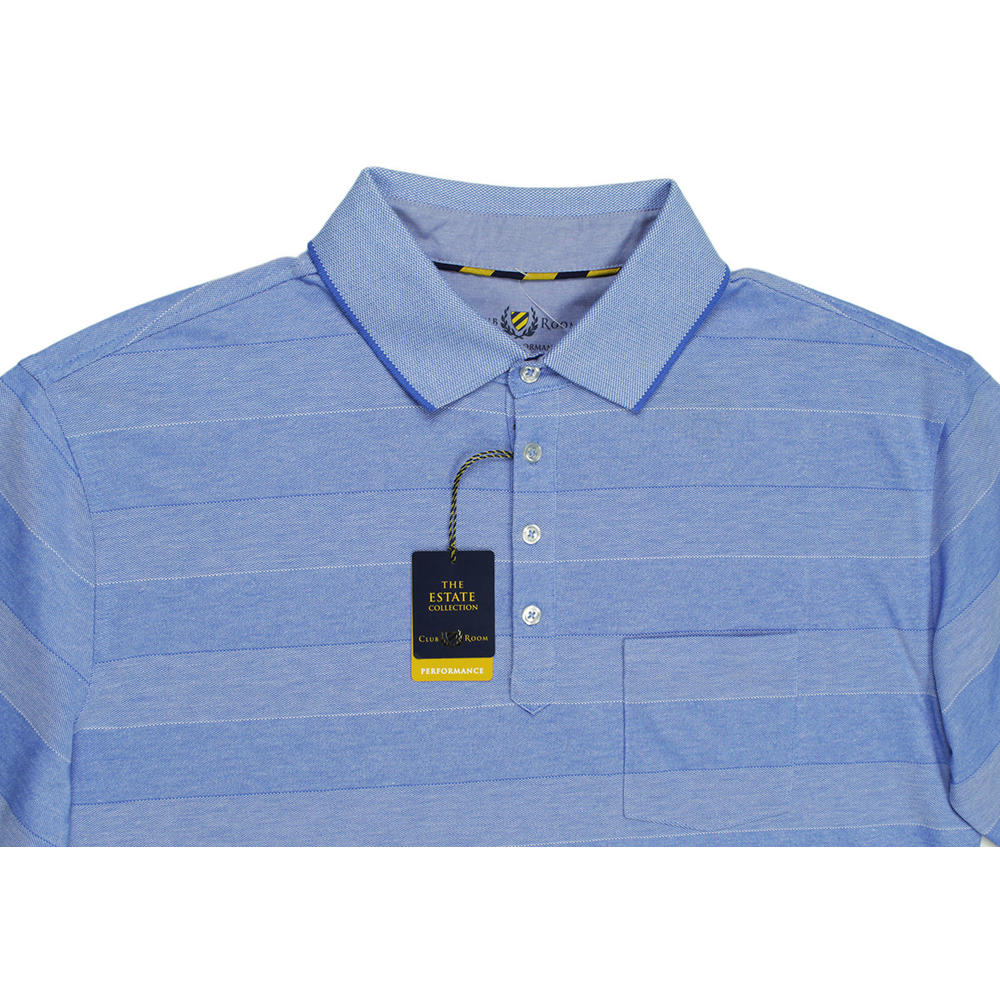 New Club Room Big Tall Performance Wicking Upf 25 Blue Mesh
