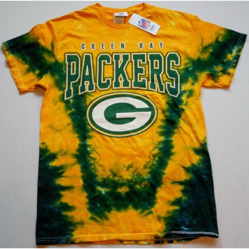Green Bay Packers Football Nfl Team Apparel T Shirt Men S M L Xl 2x Tie Dye 2017
