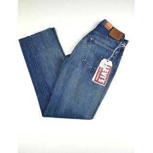 Levi S New Levis Vintage 501 Selvedge Denim Jeans Mens Sz 30x34 Cone Usa Raw Edge Crop