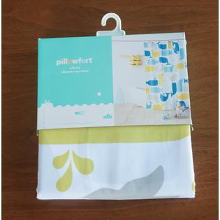 Pillowfort New Blue Whale Colorful Fun Print Target Fabric Shower
