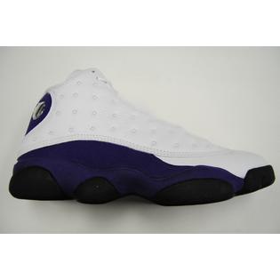 Michael Jordan 414571 105 New Men S Air Jordan 13 Retro La Lakers White Black C Purple Jo1455