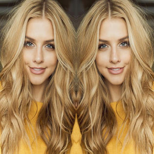 Orange Star Pure Blonde Human Hair Extensions Virgin Brazilian