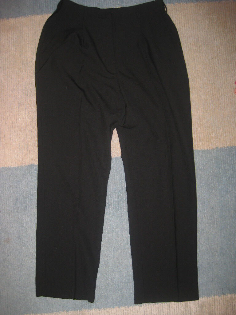 CINTAS Womens Pants Black Cintas Pleated Plus size pants 20 24 Tall 26 ...
