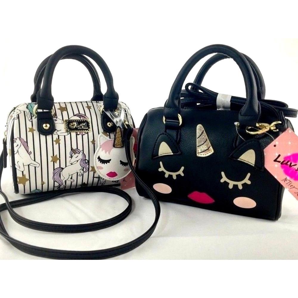 Luv Betsey Johnson Mini Unicorn Kitty Cat Kittycorn Unikitty