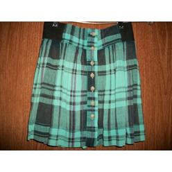 American eagle green plaid skirt Clearance