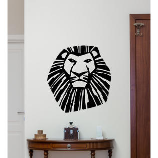 Lion King Logo Wall Decal Vinyl Sticker Disney Nursery Decor