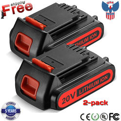 Black Decker Lbxr20 20v Max Lithium Ion Battery